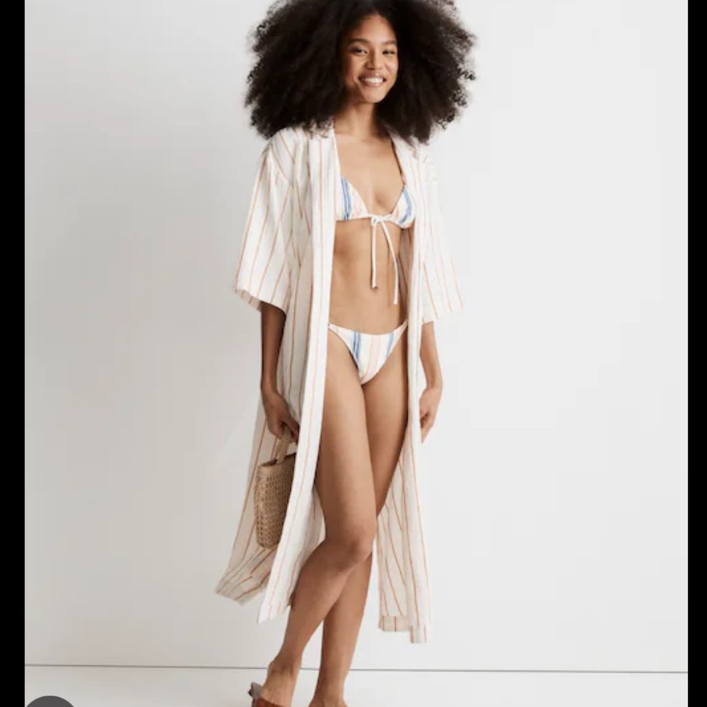 NWT Madewell Lightestspun Coverup Maxi Dress